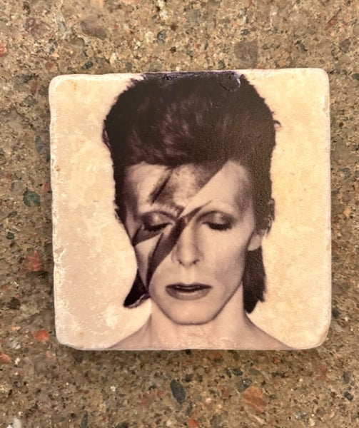 Glasunderlägg Marmor Ziggy Stardust