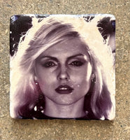Glasunderlägg Marmor Debbie Harry