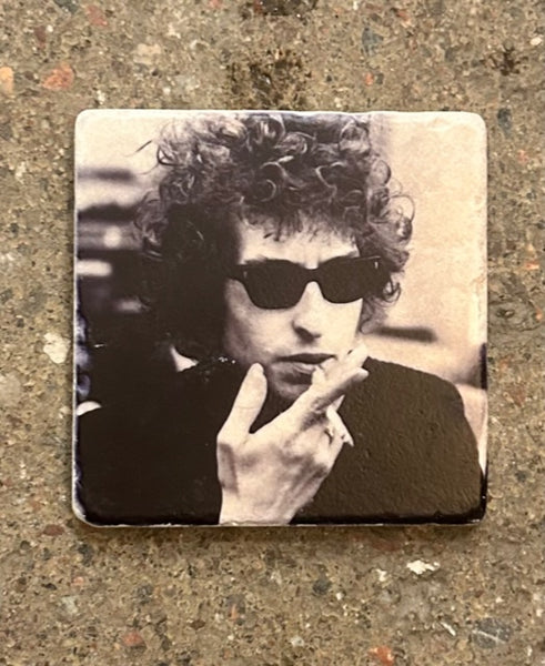 Glasunderlägg Bob Dylan