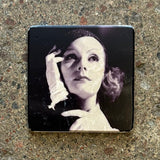 Glasunderlägg Marmor Greta Garbo II