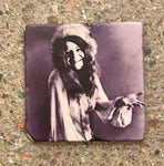 Glasunderlägg Janis Joplin