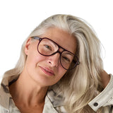 Läsglasögon Sergie Transparent Bordeaux