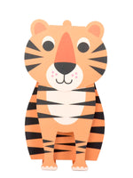 3D Vykort Tiger