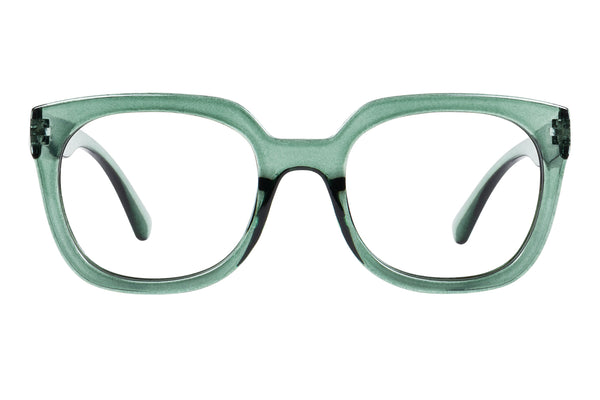 Läsglasögon Dalilia Transparent Grön