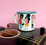 Emaljmugg Music Lover