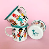 Emaljmugg Music Lover