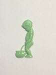Toalettskylt "Kissepojke" Mint