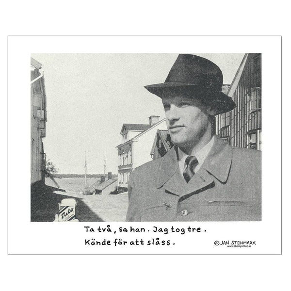 Affisch Jan Stenmark "Tulo" 24x30 cm